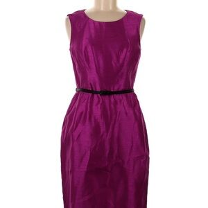 Evan Picone Purple Sleeveless Dress